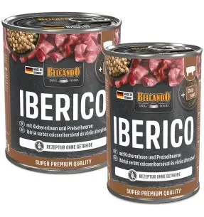 BELCANDO SUPER PREMIUM konserv koerale Ibeeria sea lihaga, monovalguline