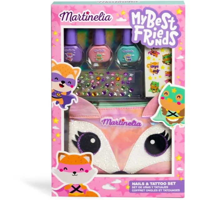 Martinelia My Best Friends Nails & Tattoo komplekt lastele