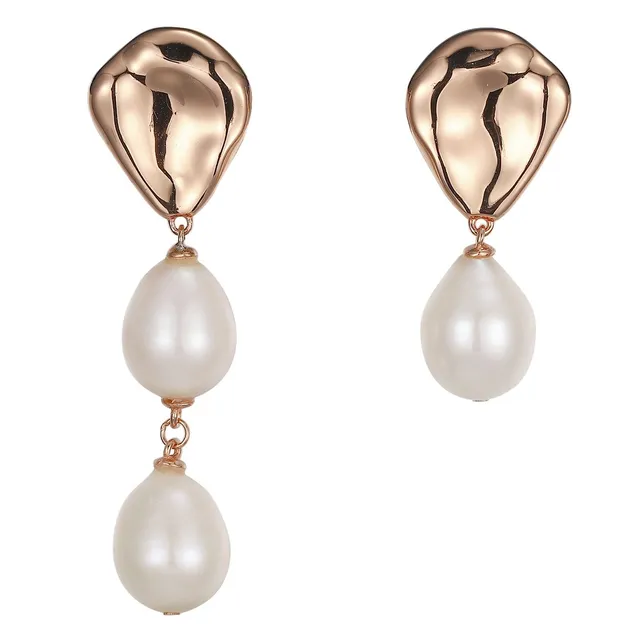 NEORE Sienna Rose Gold Earrings