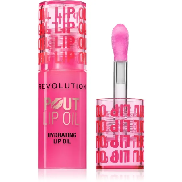 Revolution Pout Lip Huuleõli niisutava toimega varjund Raspberry Pink 3 ml