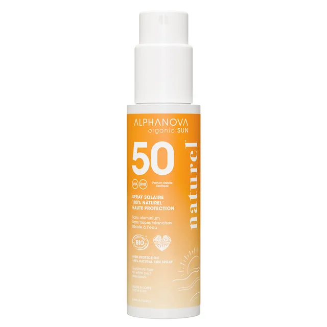 ALPHANOVA Organic Sun Natural Sun Spray SPF50 100g