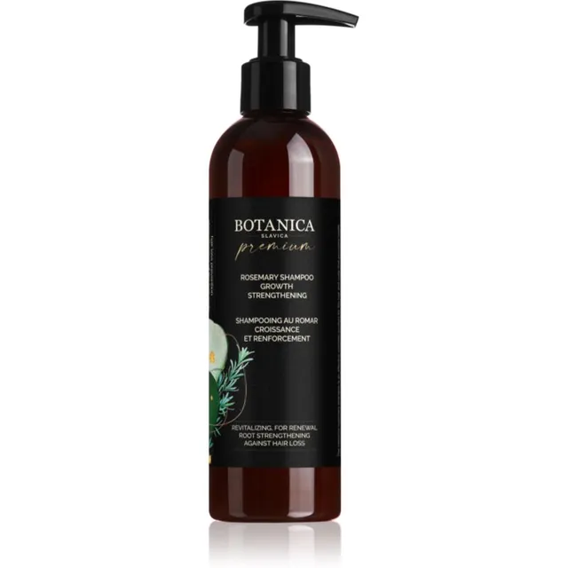 Soaphoria Botanica Slavica Rosemary Shampoo Intensiivne šampoon juuksejuurte tugevdamiseks ja juuksekasvu parandamiseks 250 ml