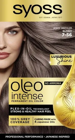 Syoss Oleo Intense 7-56 Ashy Medium Blond