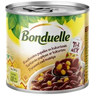 Bonduelle punased oad maisiga 430g