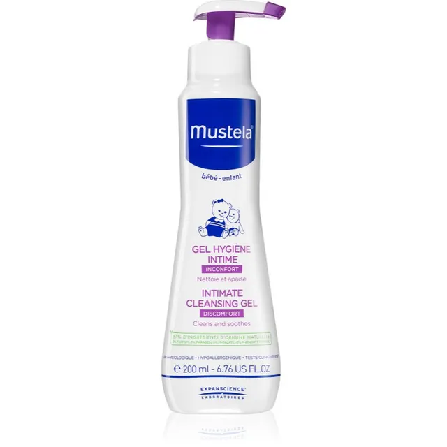 Mustela Bébé Rahustav intiimhügieenigeel lastele 200 ml