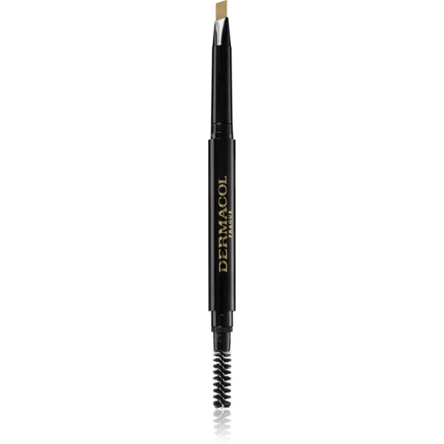 Dermacol Eyebrow Perfector Automaatne kulmupliiats koos harjaga varjund 01 3 g