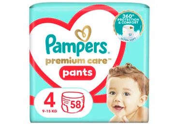 Püksmähkmed PAMPERS PC JPP S4 58tk