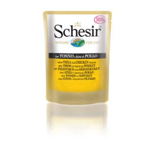Schesir tuunikala ja kanafilee želee kassile 85g x 6tk