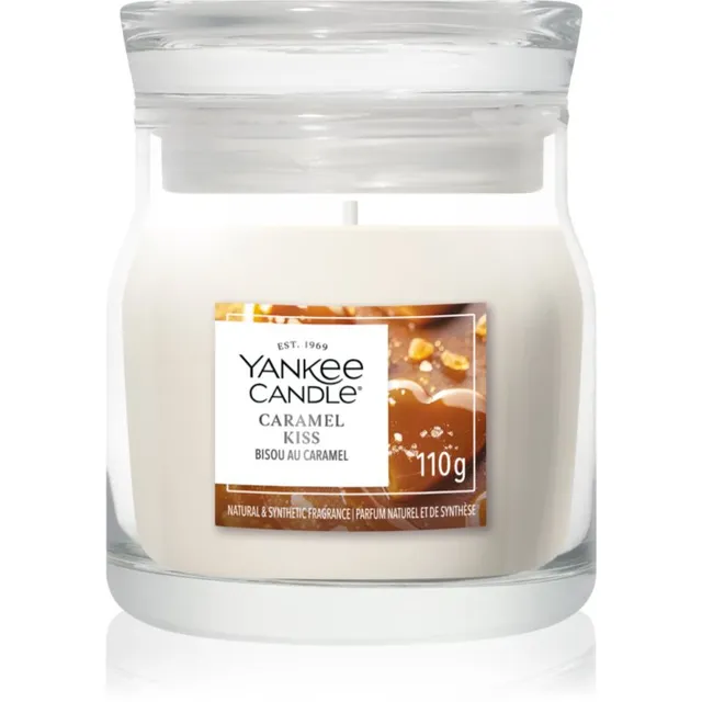 Yankee Candle Caramel Kiss lõhnaküünal Signature 110 g