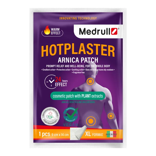 MEDRULL HOTPLASTER SOOJENDAV PLAASTER ARNICA 9X14CM