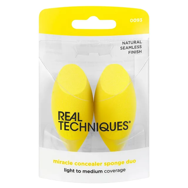 REAL TECHNIQUES Miracle Concealer Sponge Duo