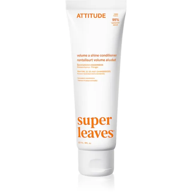 Attitude Super Leaves Shine and Volume Conditioner Palsam kohevuse ja sära andmiseks 240 ml