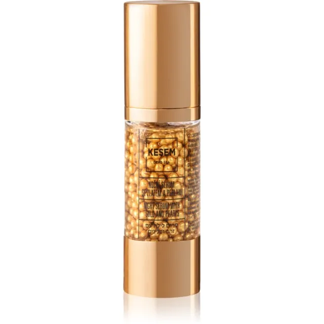 KESEM Night Serum with Gold and Pearls Ööseerum kulla ja pärlitega 30 ml