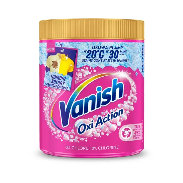 Plekieemaldaja Oxy Action Regular, VANISH, 970 g