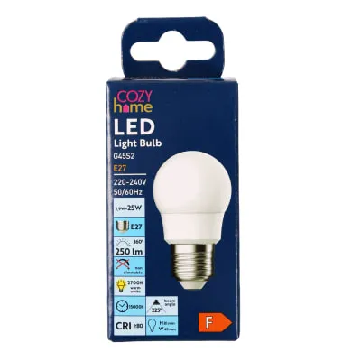 LED lamp Cozy Home 2,9W E27 250lm