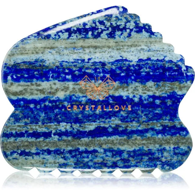 Crystallove Lapis Lazuli Contour Gua Sha Massaaživahend 1 tk