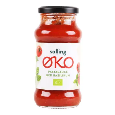 Mahe pastakaste basiilikuga Salling Eko 350g