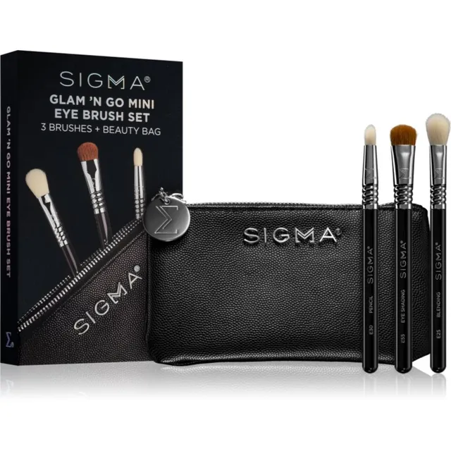 Sigma Beauty Brush Set Glam N Go pintslite komplekt koos kotiga