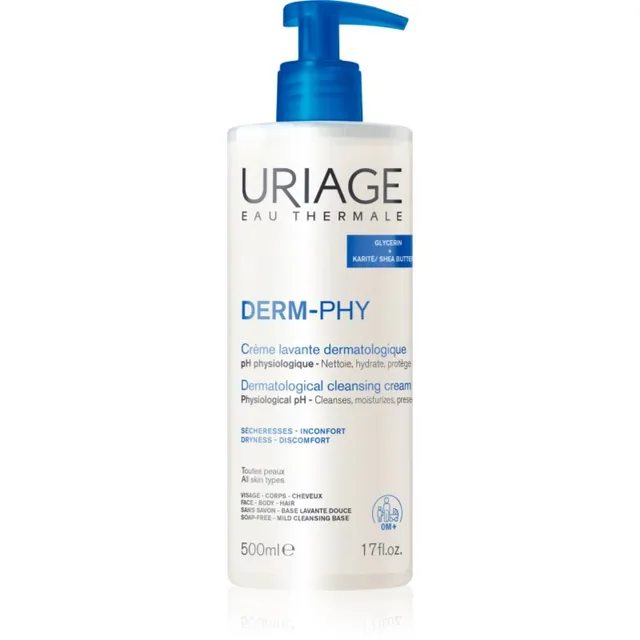 Uriage DERM-PHY Dermatological Cleansing Cream Niisutav dušigeel 500 ml