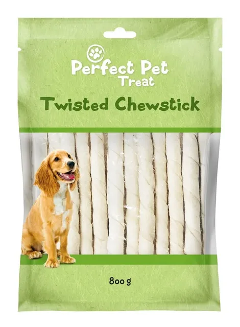 Perfect Pet Twisted koera närimispulk, 50 tk, 800 g