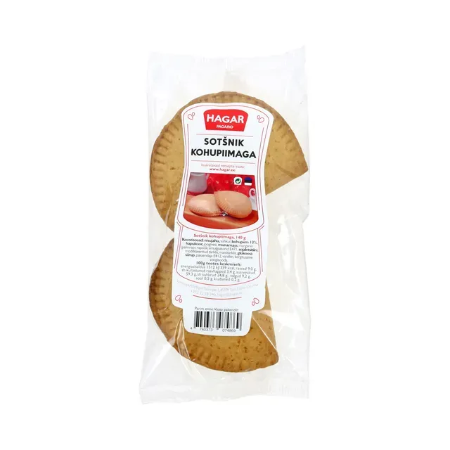 Sotšnik kohupiimaga 2 tk, EESTI LEIVATÖÖSTUS, 140g