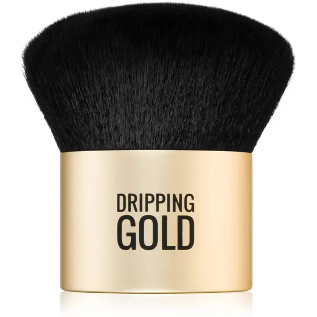 Dripping Gold Luxury Tanning Kabuki pintsel näole ja kehale Large 1 tk
