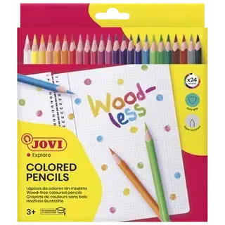 Jovi värvipliiats 24 värvi, kolmnurkne
