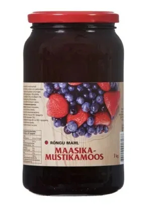 Rõngu Mahl Maasika-Mustikamoos 1kg