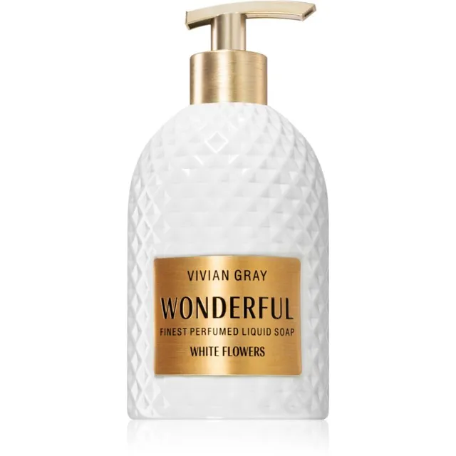 Vivian Gray Wonderful White Flowers Luksuslik vedelseep kätele 500 ml