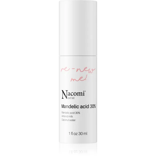 Nacomi Next Level Re-New Me Tasandav koorimisseerum Mandelic Acid 30% 30 ml