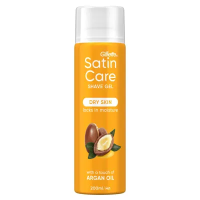 Raseerimisgeel Satin Care argaaniaõliga 200ml