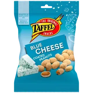 Sinihallitusjuustu maitselised röstitud maapähklid, TAFFEL, 140g