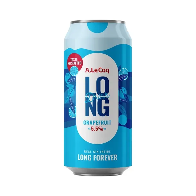 muu alkohoolne jook Long Grapefruit, A.LE COQ, 500 ml