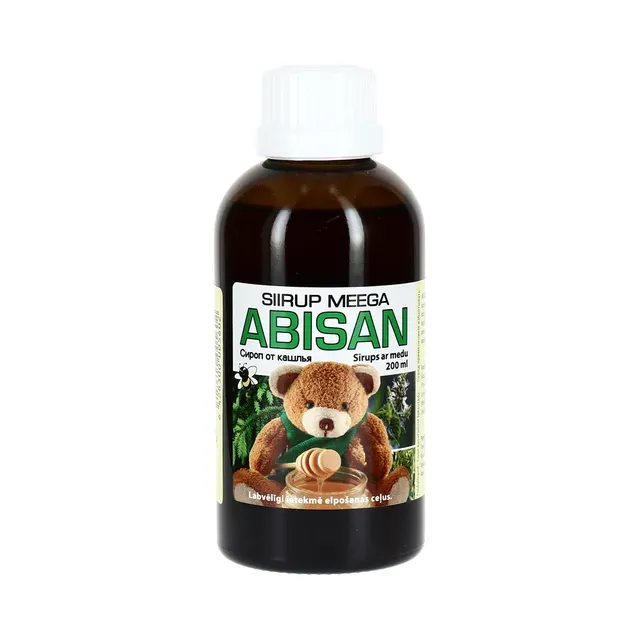 Abisan köhasiirup meega, LOODUSTOODE, 200 ml