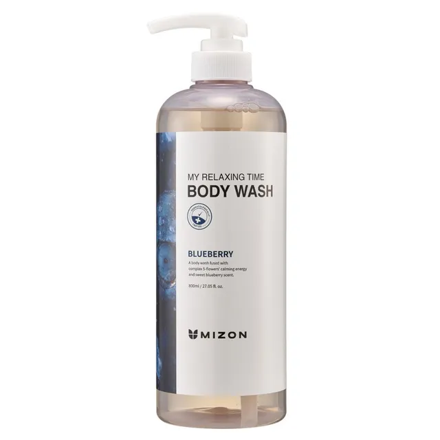 MIZON My Relaxing Time Blueberry Body Wash 800ml