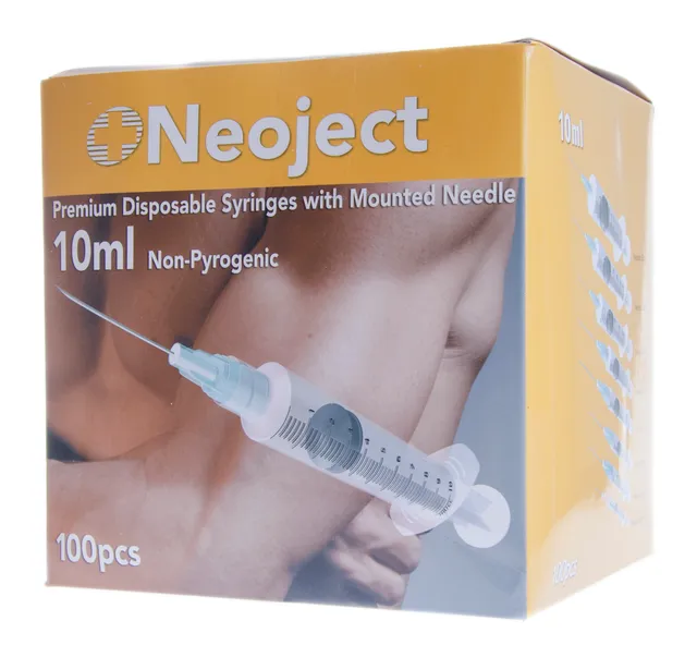 SÜSTAL NÕELAGA NEOJECT 10ML 3 OSALINE (22G) N100 /SLIP TIP/