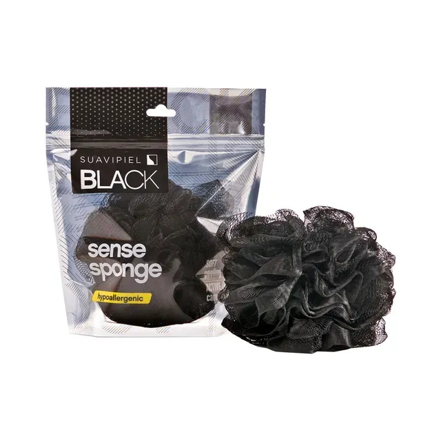Kooriv pesemiskäsn kehale Black, SUAVIPIEL, 1 tk