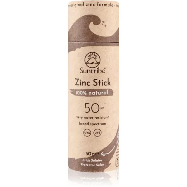 Suntribe Sports Zinc Stick Kaitsev mineraalpulk SPF 50 Cocoa Tint 30 g