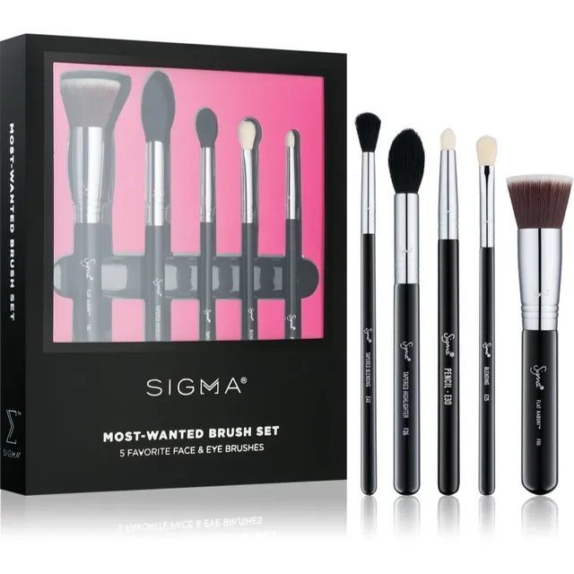 Sigma Beauty Brush Set Most-wanted Pintslikomplekt näole