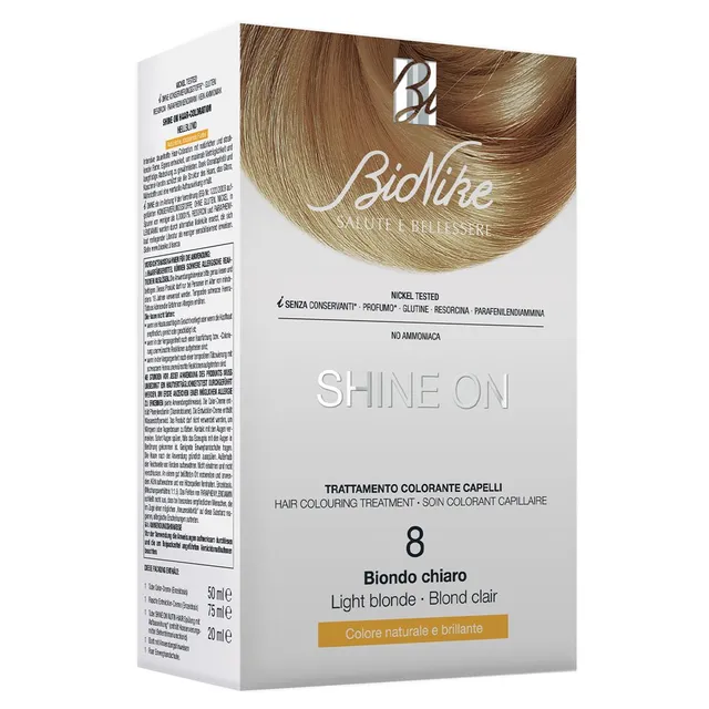 BIONIKE Shine On Hair Colouring Treatment No.8 Light Blonde