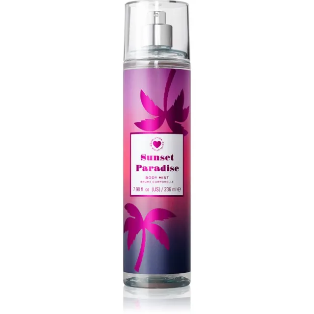 I Heart Revolution Body Mist Tropical Paradise Lõhnastatud kehapihusti naistele 236 ml