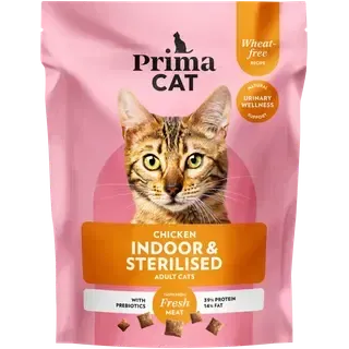 PrimaCat täissööt steriliseeritud toakassidele kanalihaga, 1,4 kg