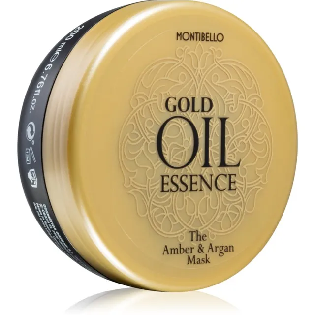 Montibello Gold Oil Amber & Argan Mask Elavdav juuksemask 200 ml