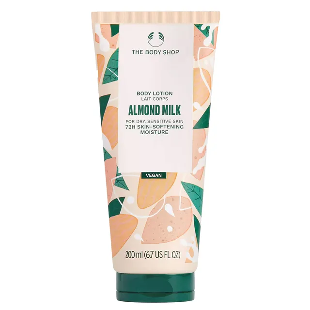 THE BODY SHOP Almond Milk 74H Moisture Body Lotion 200ml