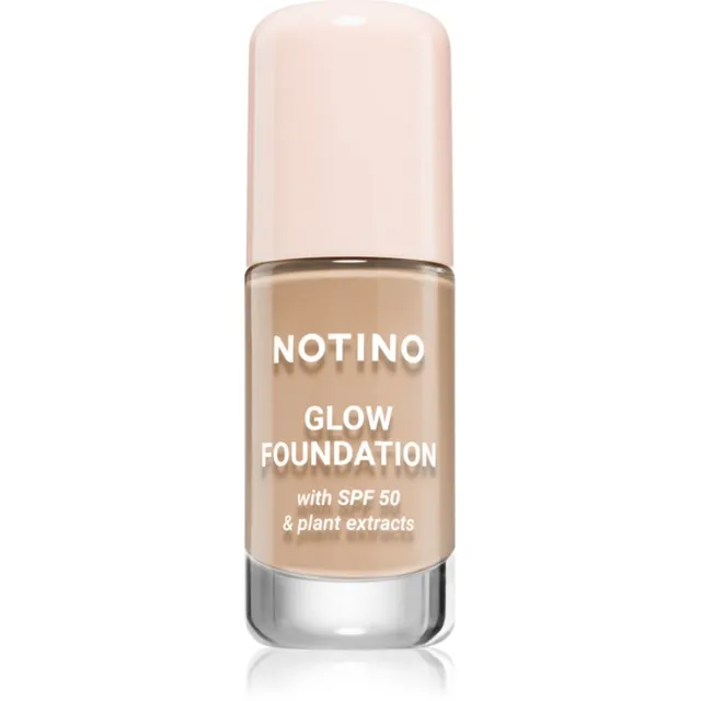 Notino Glow Foundation With SPF 50 & Plant Extracts Valgustpeegeldav jumestuskreem SPF 50 02 Light Neutral 30 ml