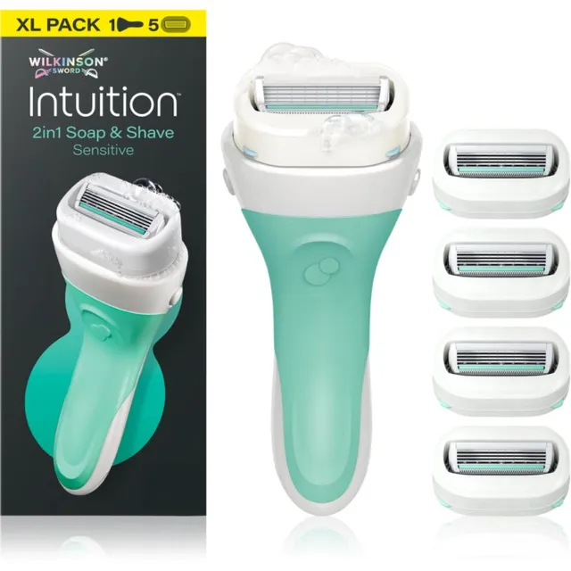 Wilkinson Sword Intuition 2in1 Soap & Shave Sensitive Pardel + varuharjapead