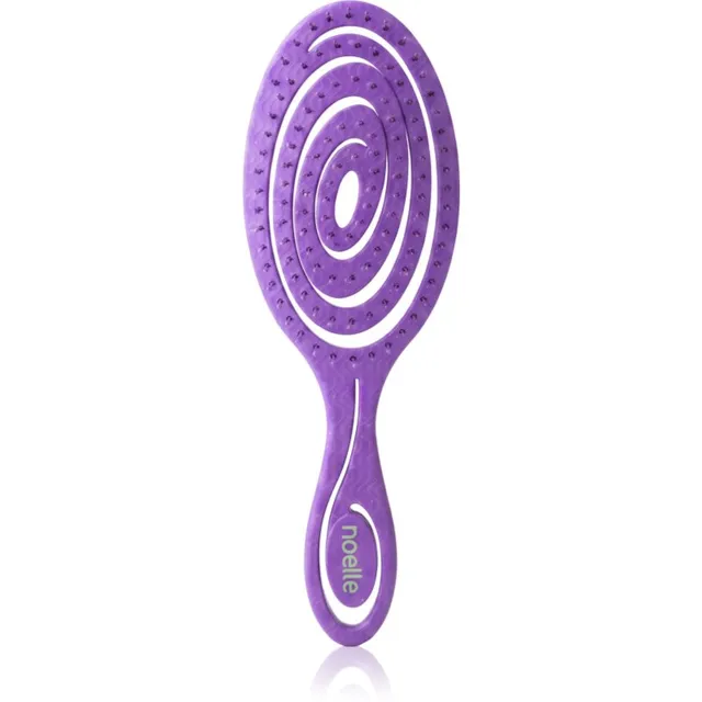 Noelle Hairbrush Lame hari Purple Spiral 1 tk