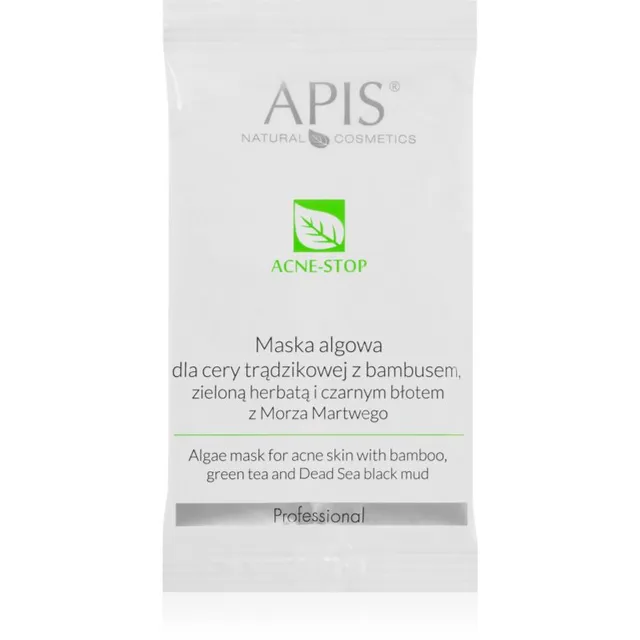 Apis Natural Cosmetics Acne-Stop Professional Puhastav ja siluv mask rasusele akne kalduvustega nahale 20 g