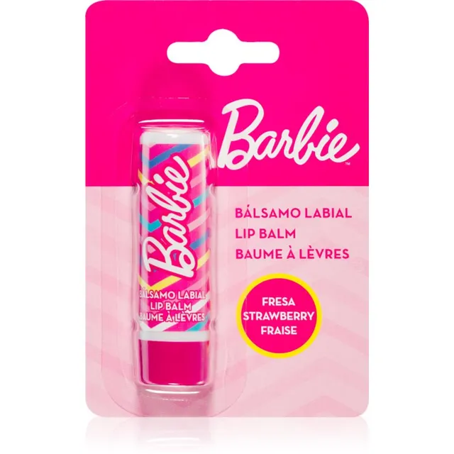 Barbie Lip Balm Strawberry Huulepalsam maasikamaitseline lastele 4 g