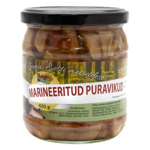 Marineeritud puravikud 420g Eesti